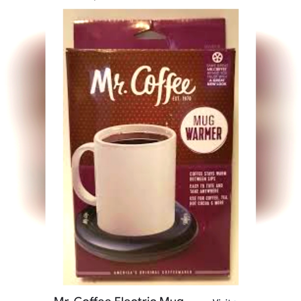 MR. COFFEE ELECTRIC WARMING MUG
